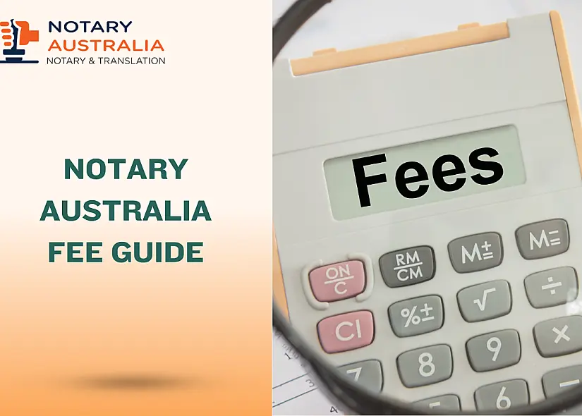 Australia Notary Fee Guide: What You Should Expect to Pay