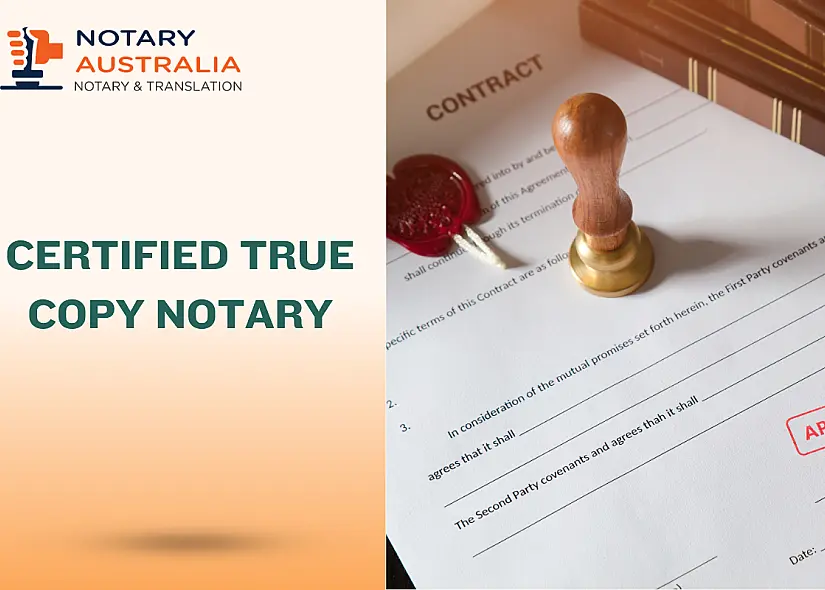How to Get a Certified True Copy Notarised in Australia Easily