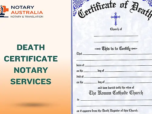 How to Notarise a Death Certificate in Australia