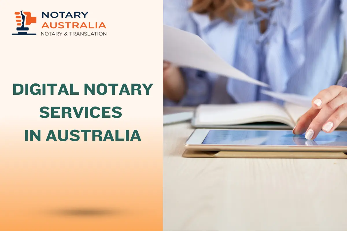 Digital Notary Services Australia: Fast, Secure, Legally Valid Online