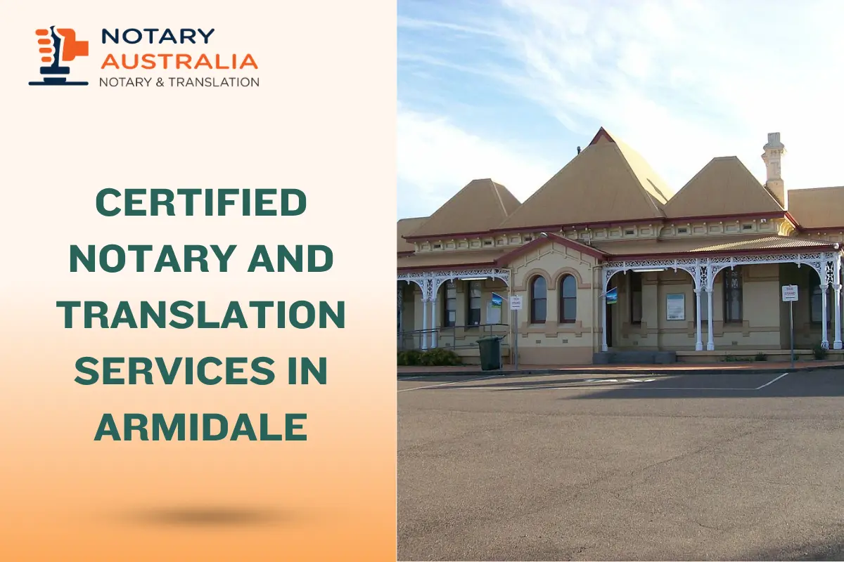 Certified Notary and Translation Services in Armidale You Can Trust