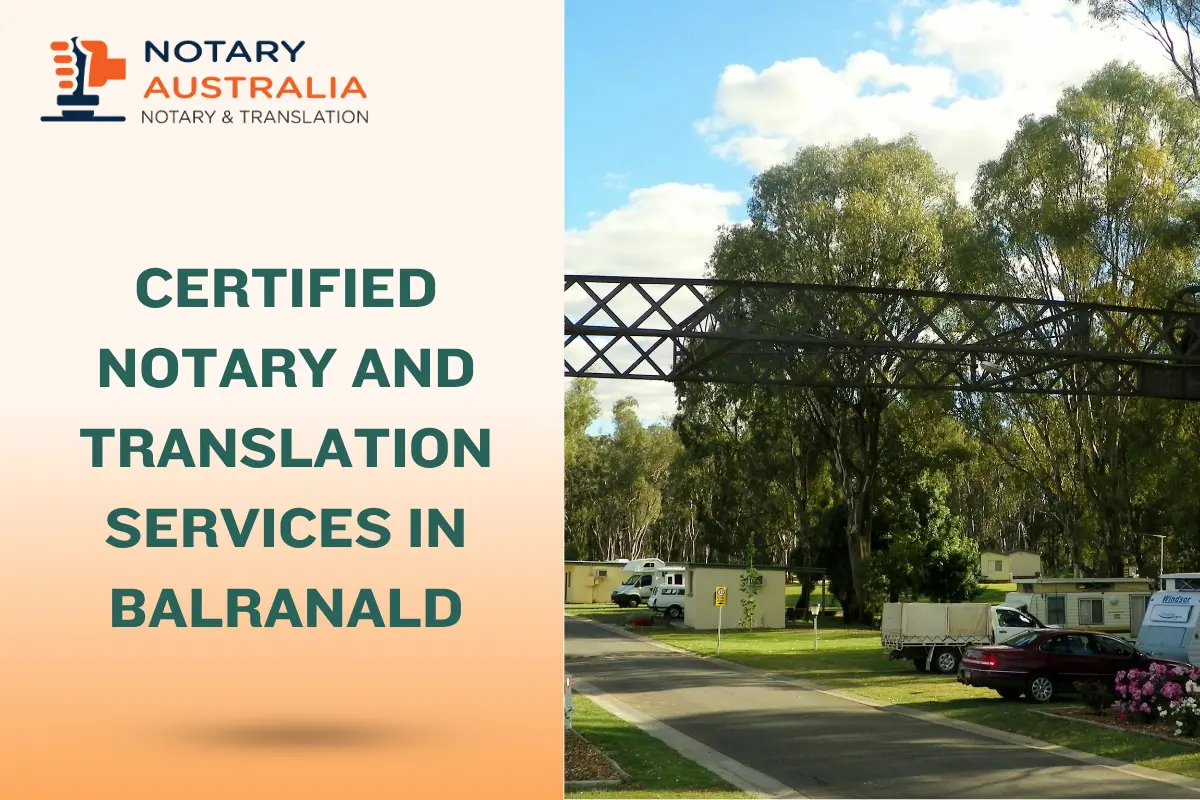 Certified Notary and NAATI Translation Services in Balranald
