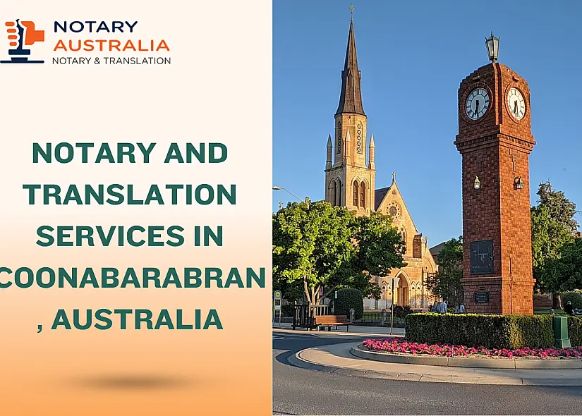 Trusted Notary and Translation Services in Coonabarabran, Australia