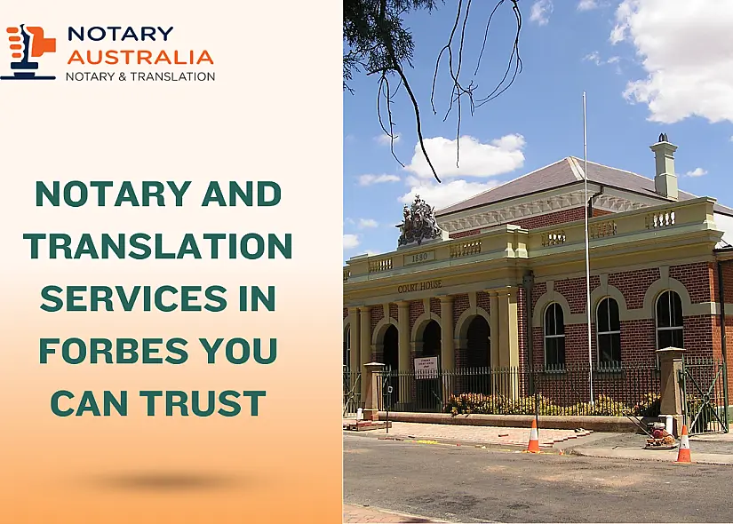 Certified Notary and Translation Services in Forbes You Can Trust