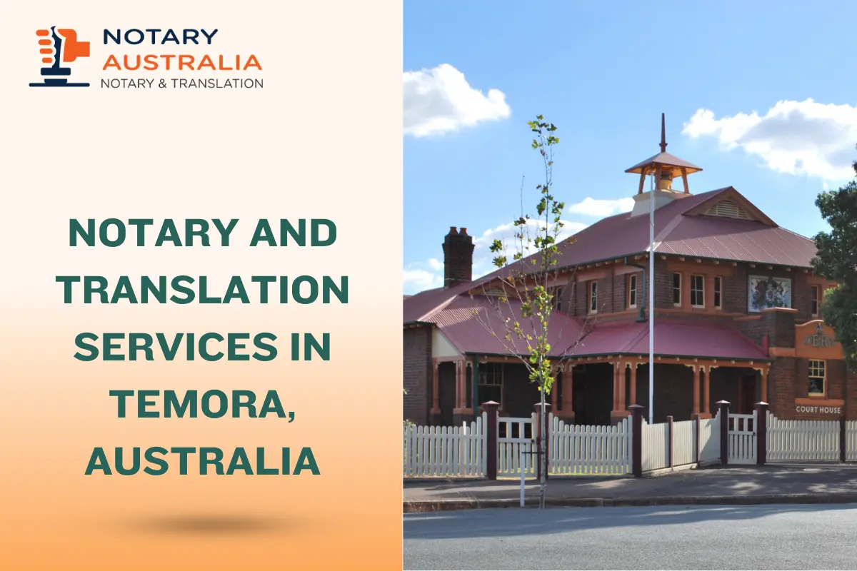 Notary and Translation Services in Temora: Reliable Solutions for Your Documents
