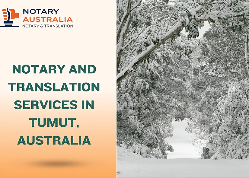 Notary and Translation Services in Tumut, Australia: Trusted and Reliable