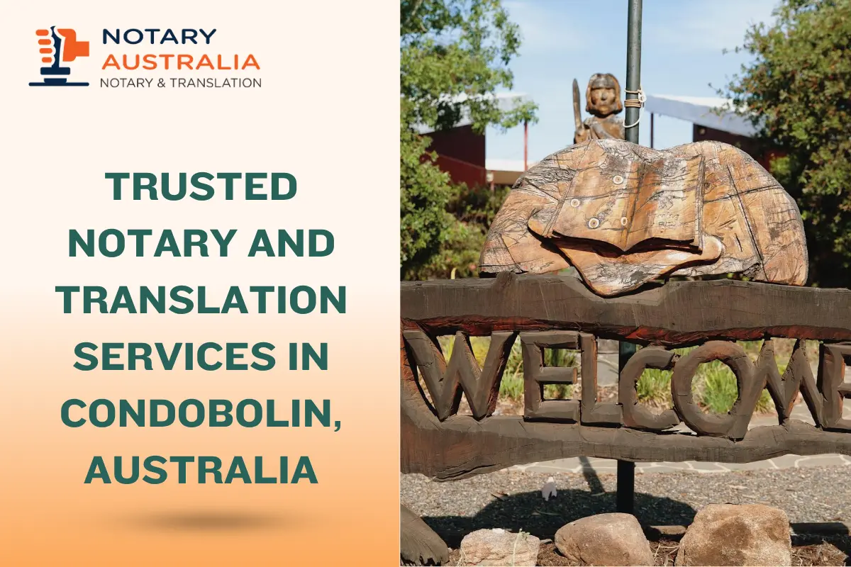 Trusted Notary and Translation Services in Condobolin, Australia