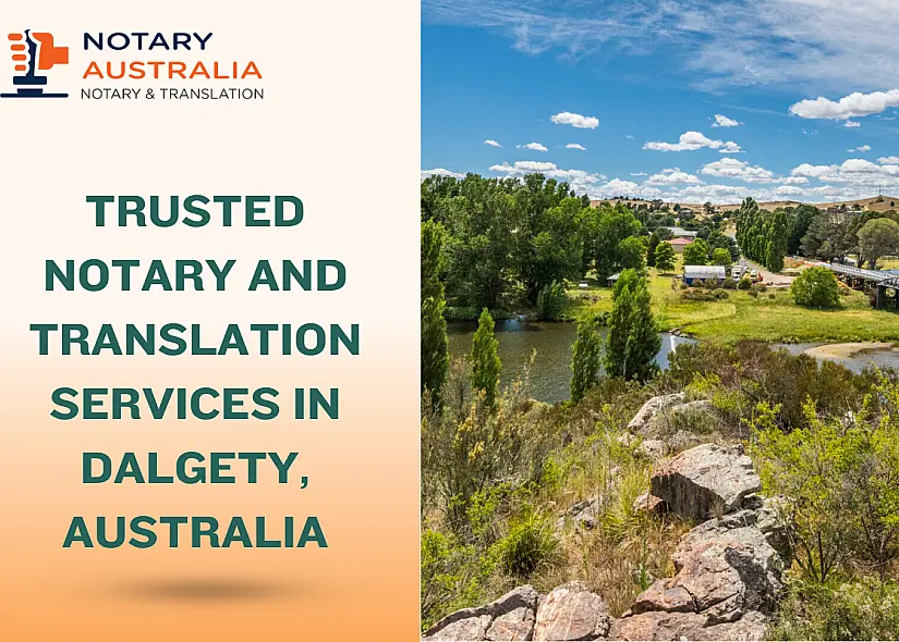 Trusted Notary and Translation Services in Dalgety, Australia