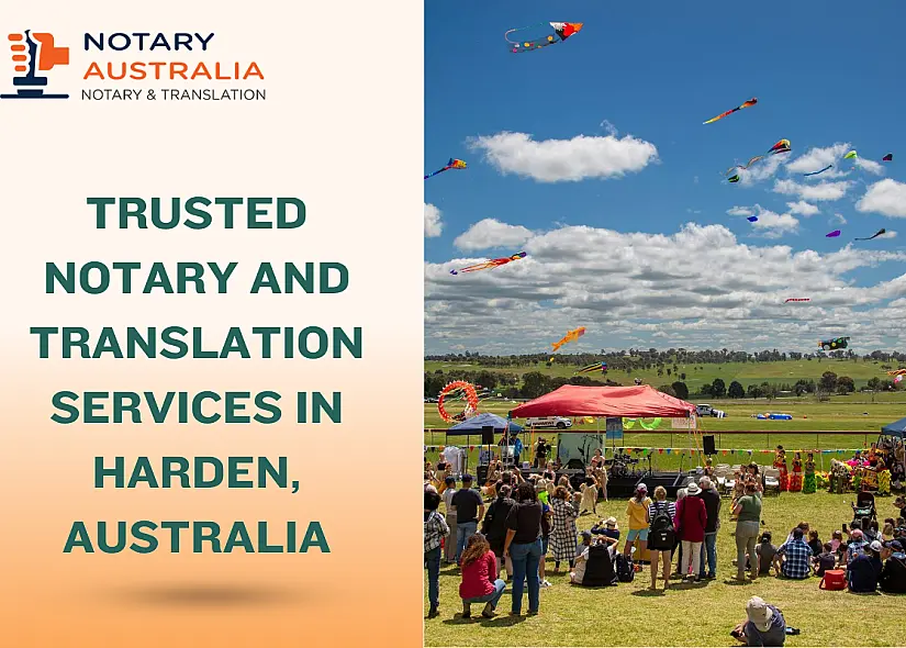 Trusted Notary and Translation Services in Harden, Australia