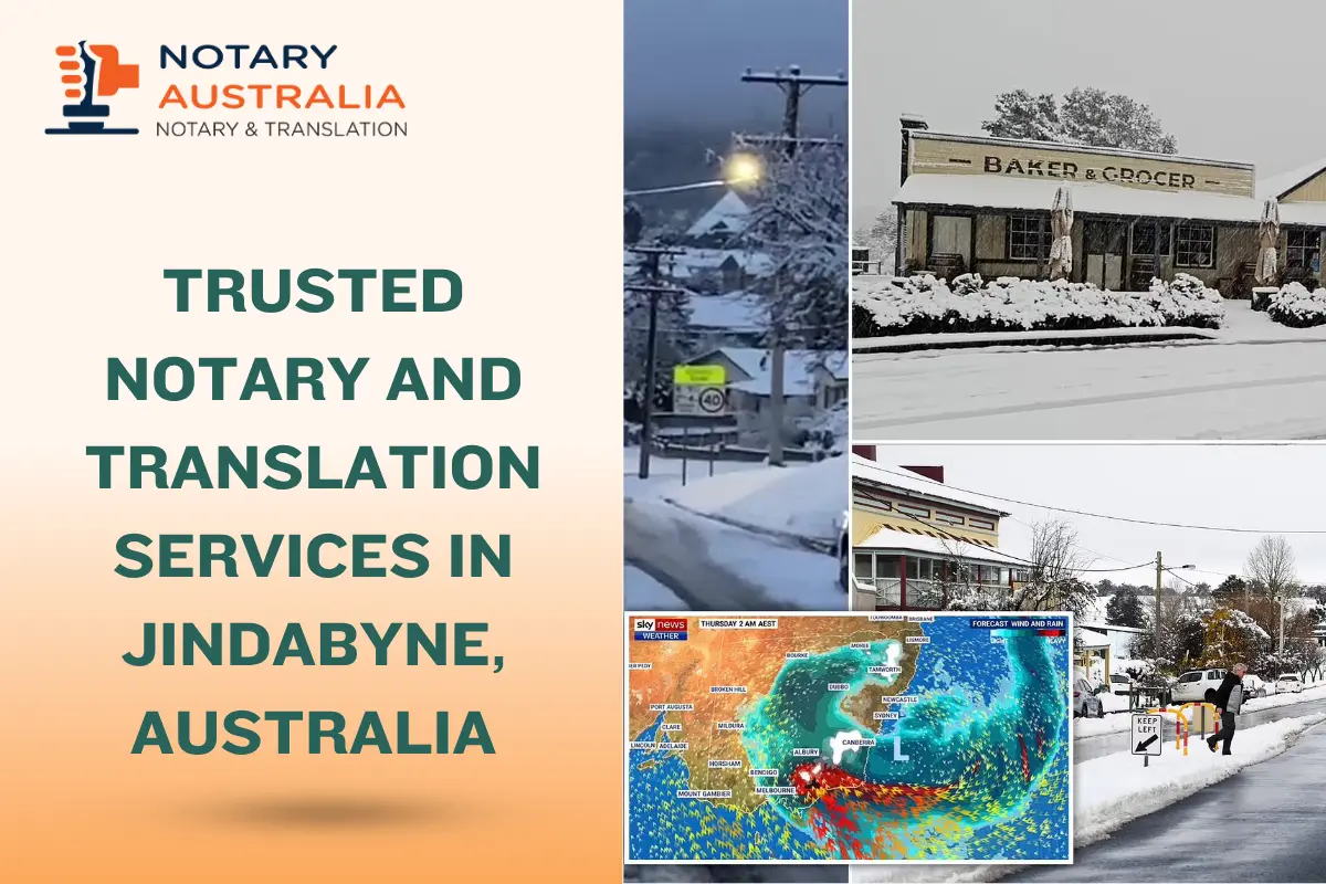 Trusted Notary and Translation Services in Jindabyne, Australia