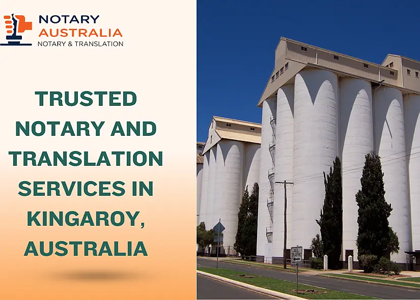 Trusted Notary and Translation Services in Kingaroy, Australia