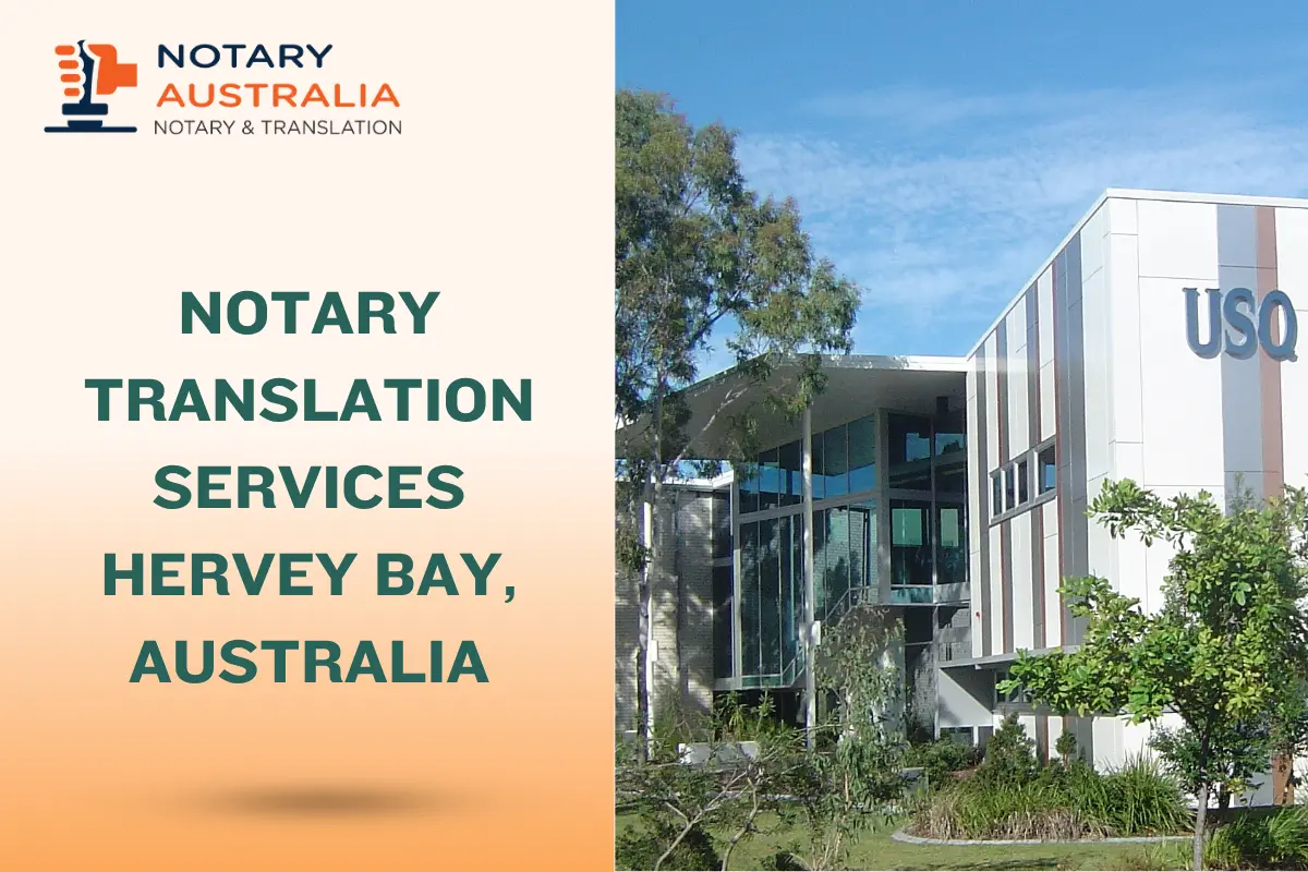 Notary and Translation Services in Hervey Bay – Certified & Fast