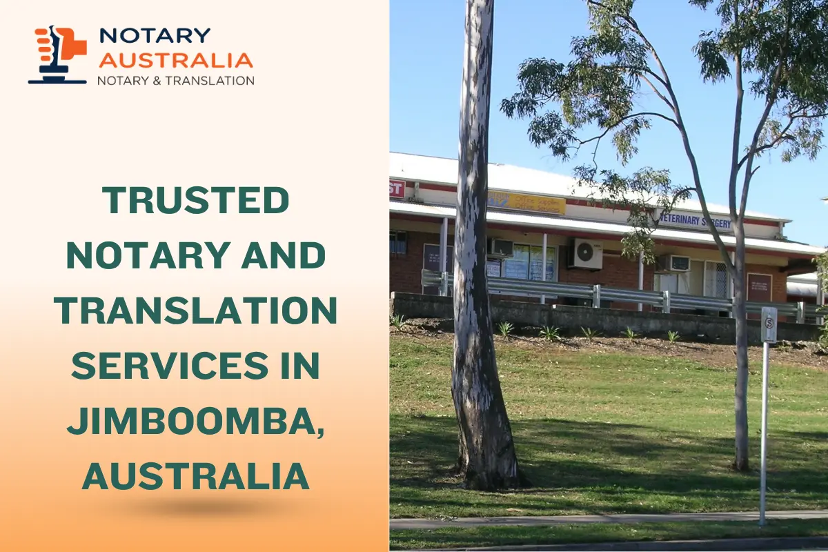 Trusted Notary and Translation Services in Jimboomba Australia
