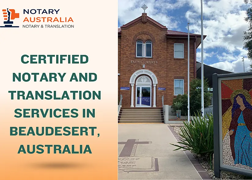Certified Notary and Translation Services in Beaudesert Australia