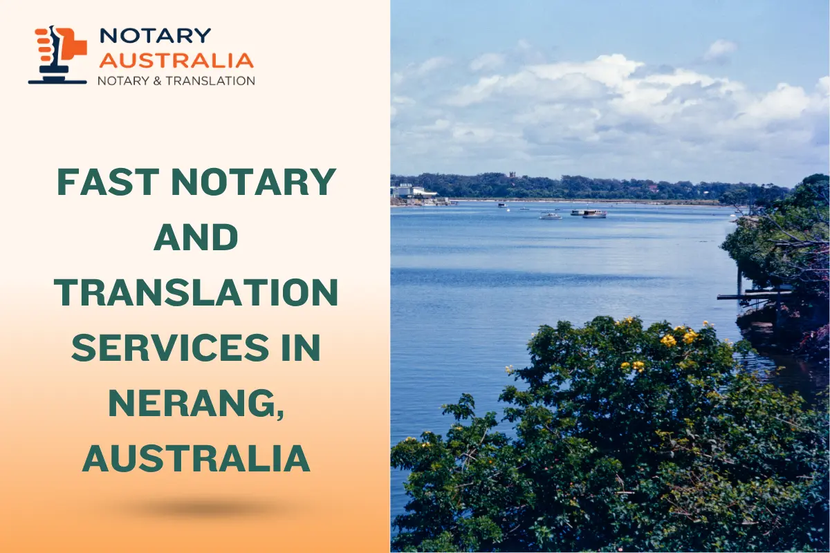 Fast Notary and Translation Services in Nerang Australia