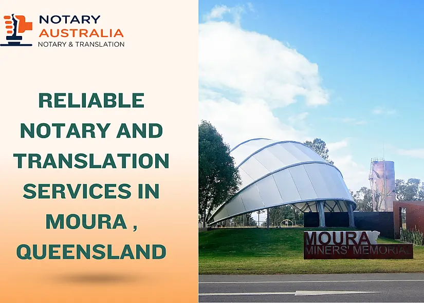 Reliable Notary and Translation Services in Moura by NotaryAustralia
