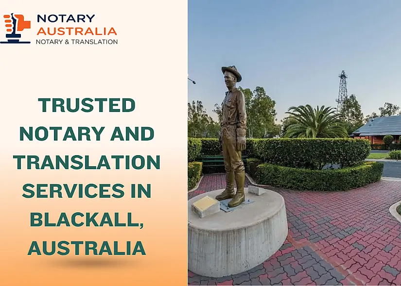 Trusted Notary and Translation Services in Blackall Australia