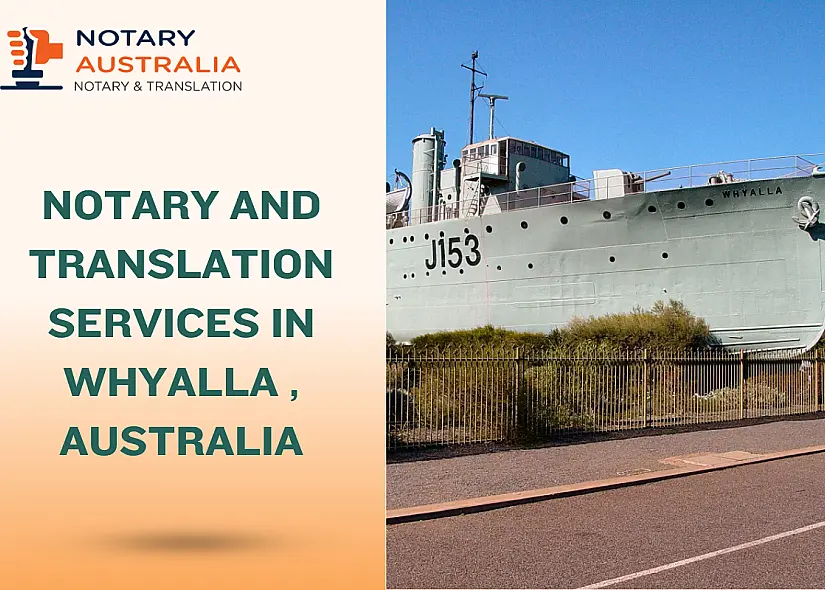 Notary and Translation Services in Whyalla You Can Rely On
